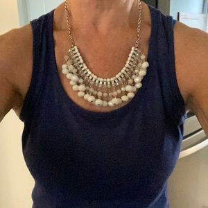 Vera Wang bib necklace